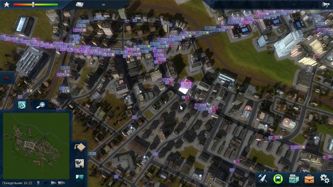 [Cities in Motion 2] Улучшаем транспортную сеть Рязани. Пытаемся убрать пробки из автобусов