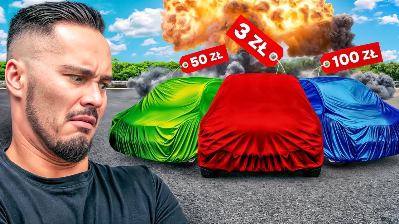 KUPILIŚMY NAJTAŃSZE AUTA NA OLX I JE ZNISZCZYLIŚMY