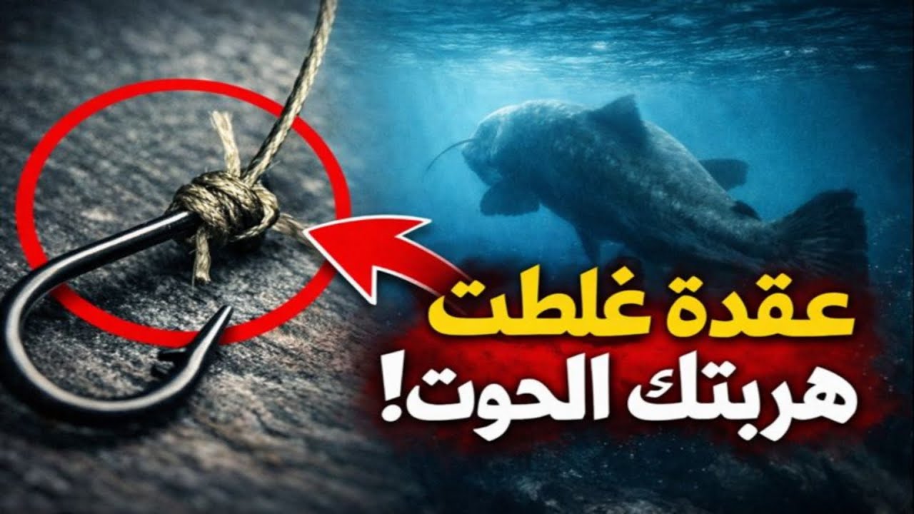 عقدة السنارة: هل هذا الخطأ الصغير هو سبب هروب أكبر الأسماك منك؟