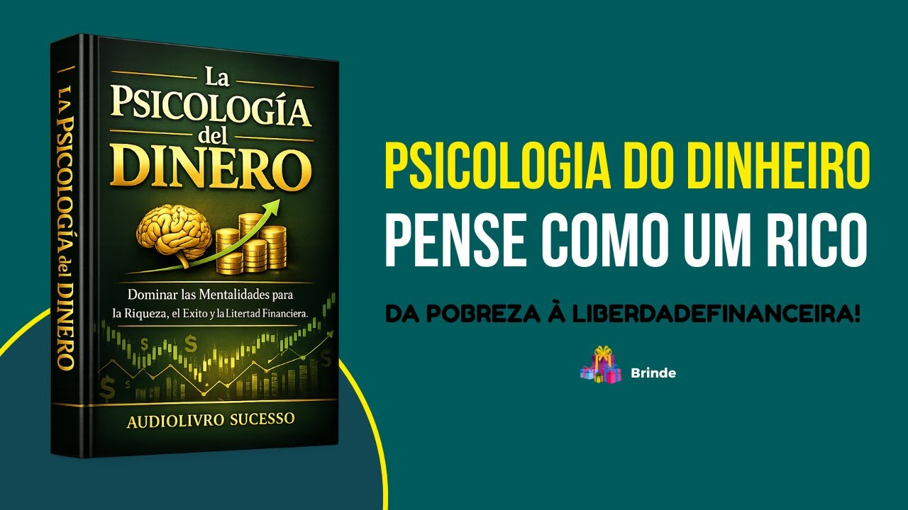 Psicologia do Dinheiro: Dominar a Mentalidade para Riqueza e Liberdade | Audiolivro