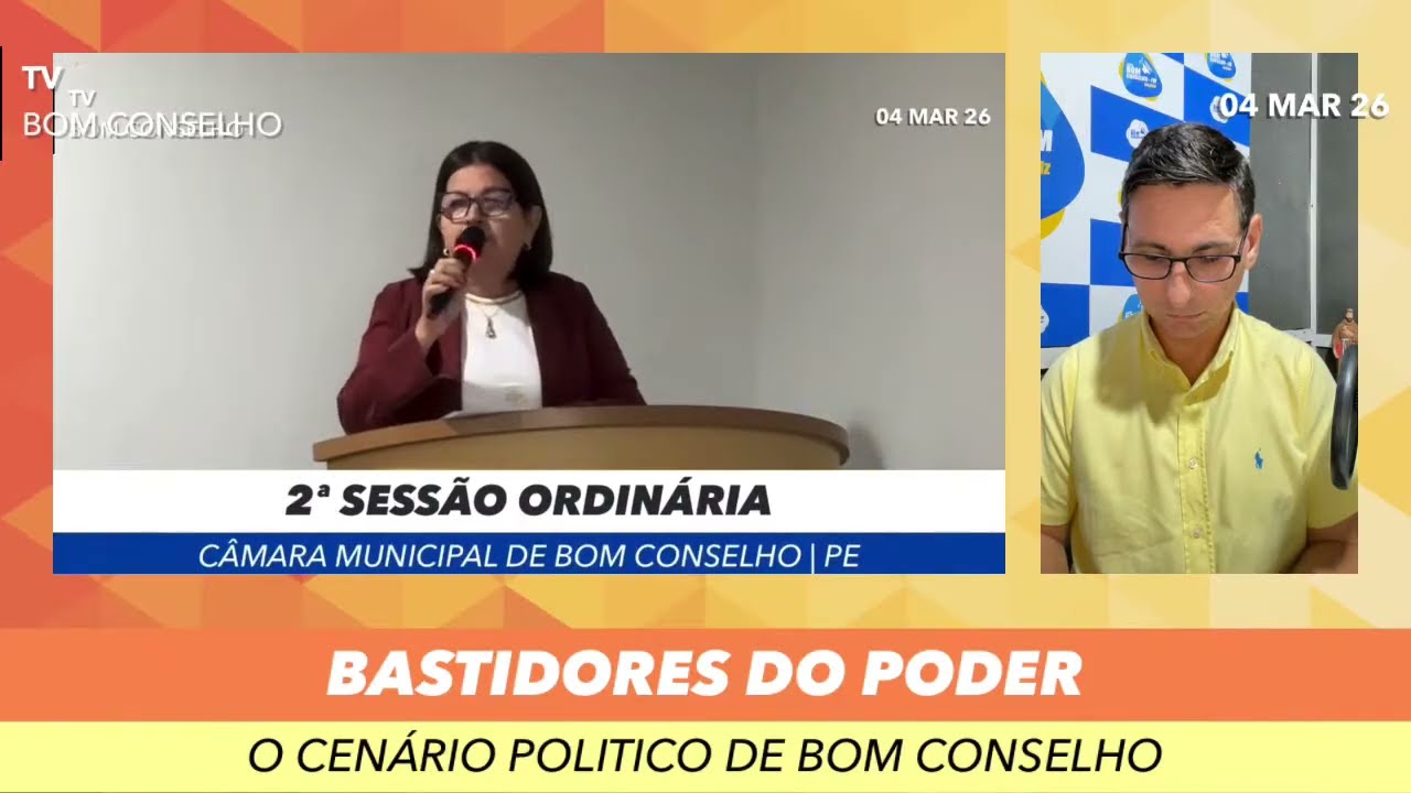 BASTIDORES DO PODER 04/03/26