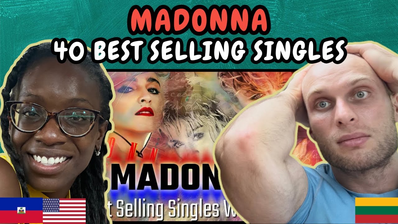REACTION TO Madonna's 40 Best Selling Singles Worldwide