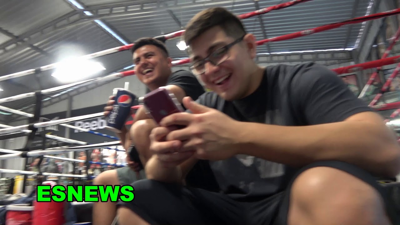 EPIC Frank The Cook Reveals How He Sells Bevrages At Fights  - esnews boxing