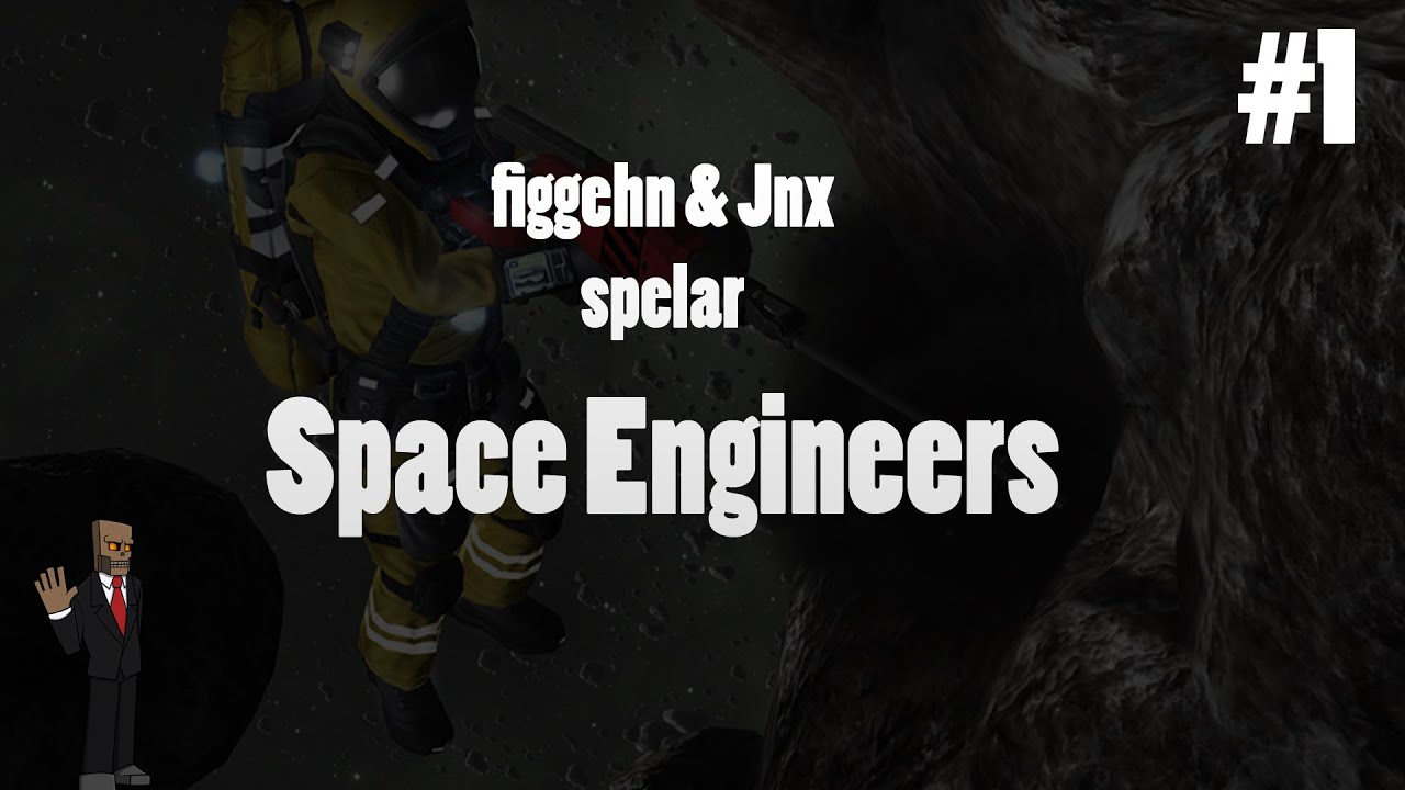 DualDGaming Extra - Space Engineers #1 p&aring; Svenska med figgehn & Jnx