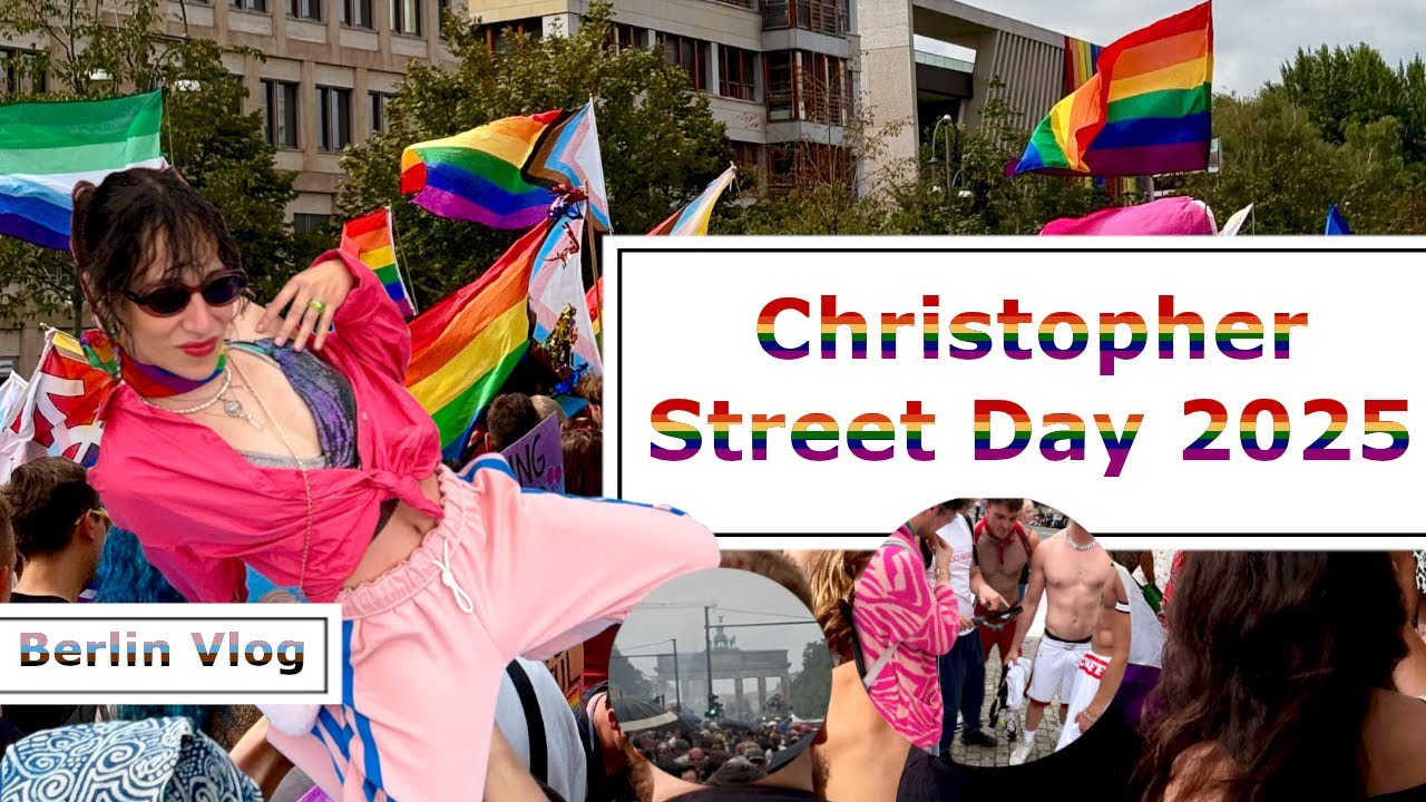 Berlin Vlog - Christopher Street Day July 26th 2025