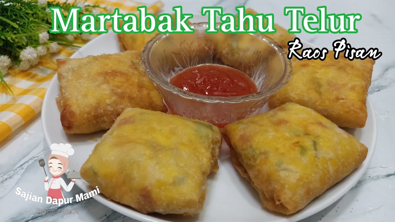 Resep Martabak Tahu Telur Terenak dan Termudah || Martabak Tahu Telur