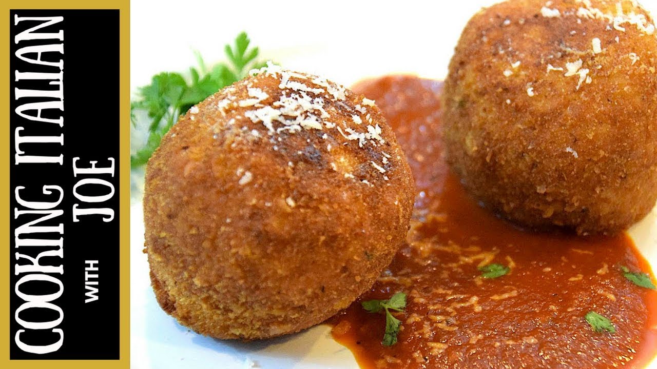 Arancini Fried Rice Balls | Cooking Italian with Joe