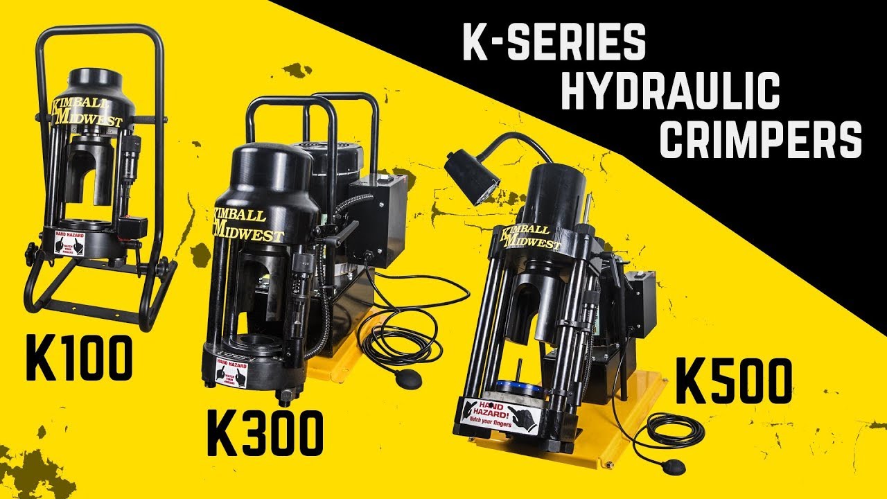 Kimball Midwest K-Series Hydraulic Crimpers