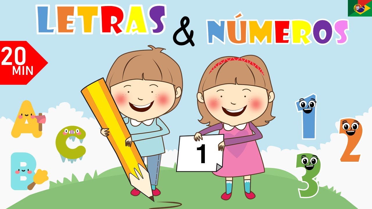 Letras e N&uacute;meros para Crian&ccedil;as | Educa&ccedil;&atilde;o Infantil