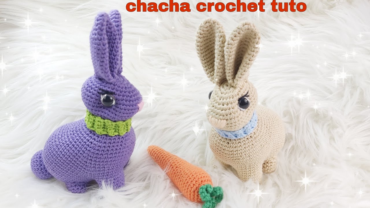 Tuto lapin amigurumi au crochet. Partie 1