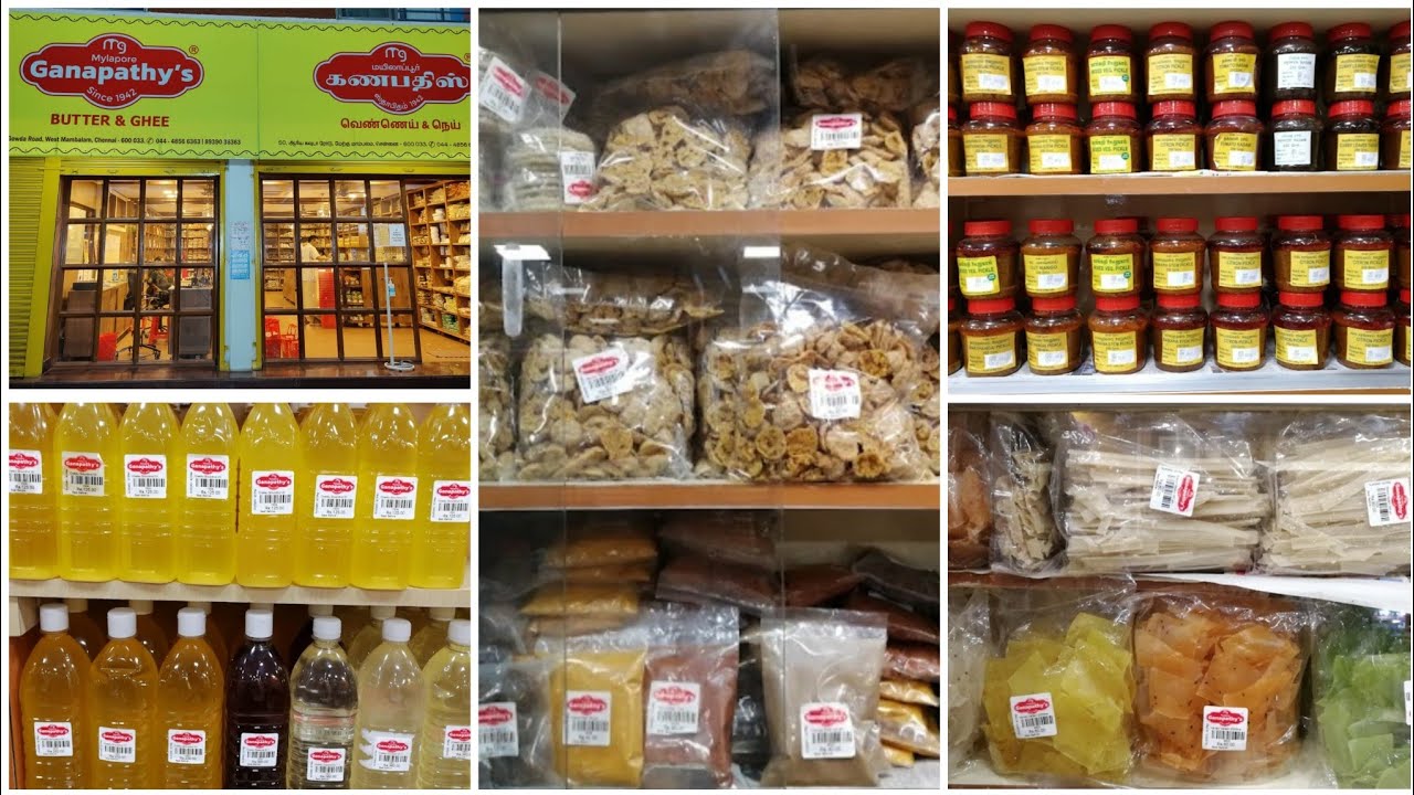 Mylapore Ganapathy's Since 1942 | Butter and Ghee Shop | Now @ West Mambalam | Kanishk Vlogs