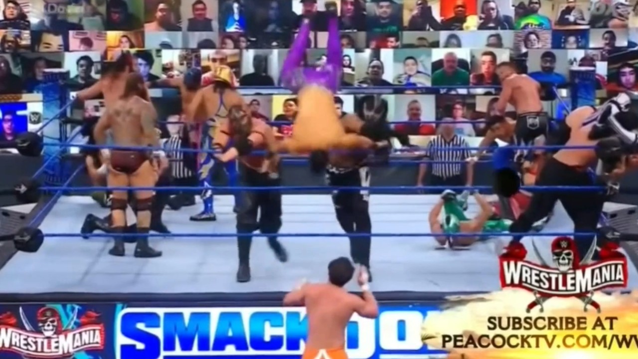 WWE Andre The Giant Memorial Battle Royal Elimination Part 1