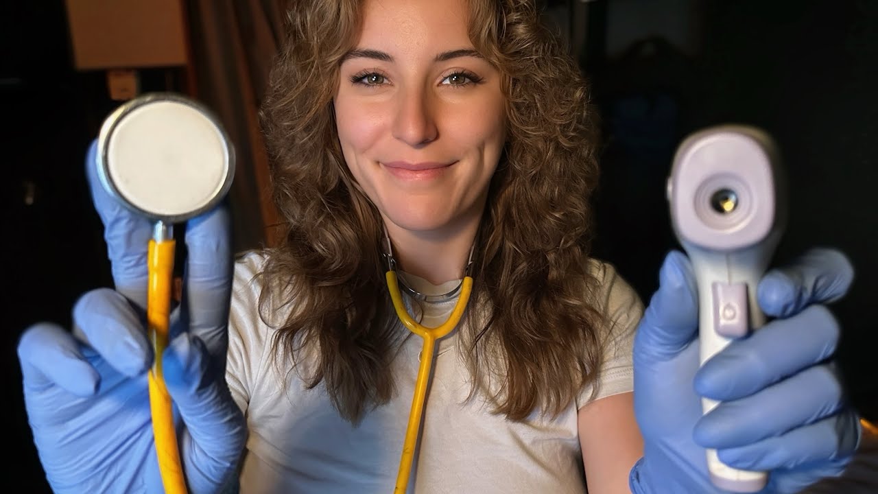 Скорая помощь проводит тест ASMR на вас