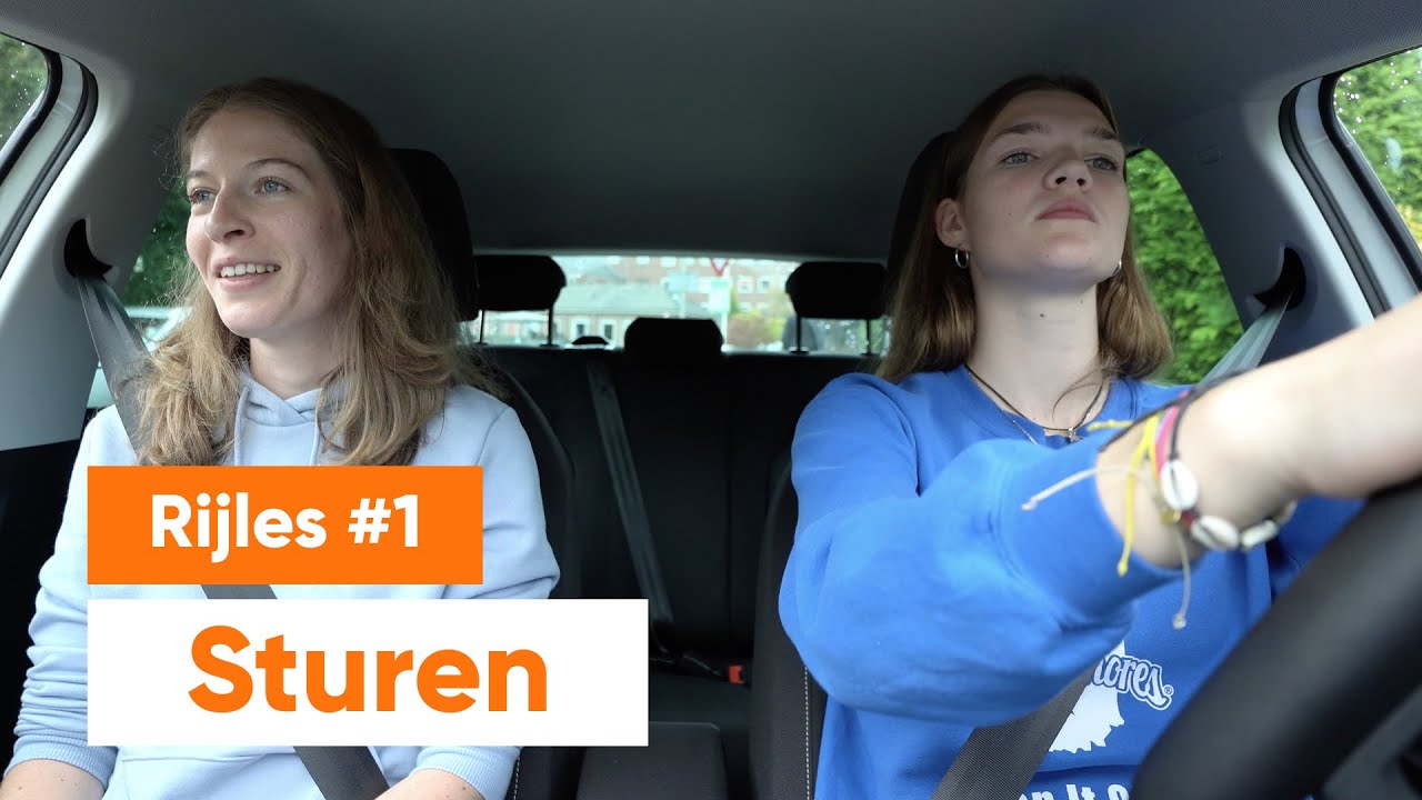 Vlog #1 | Tijdens mijn eerste rijles leerde ik sturen | De rijopleiding van Lieve | RIS 2.0 rijles