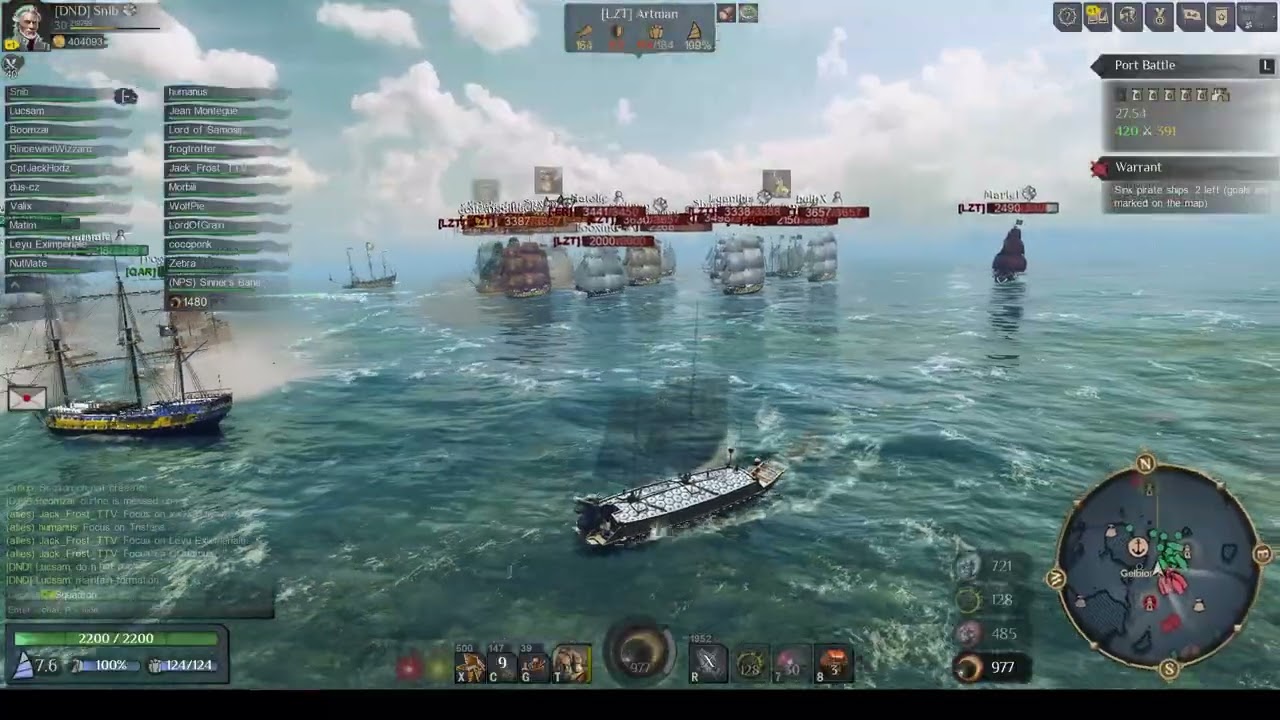 WOSB Port Battle 2026-03-16 DND vs LZT @ Gelbion