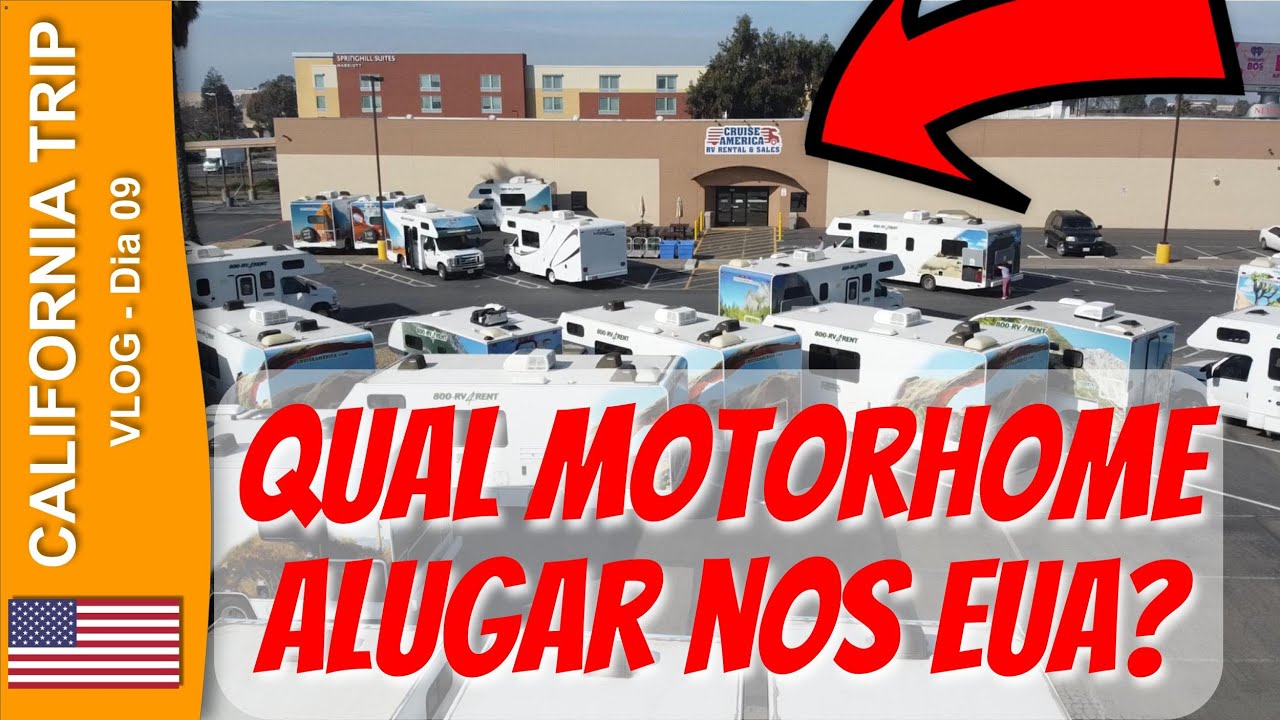 Qual MOTORHOME alugar nos EUA? Nós visitamos uma loja da Cruise America. T02E09