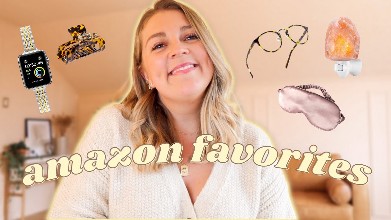 Recent AMAZON FAVORITES 2022 | A Few Wellness, Home + Fashion Items You’ll Love from Amazon!