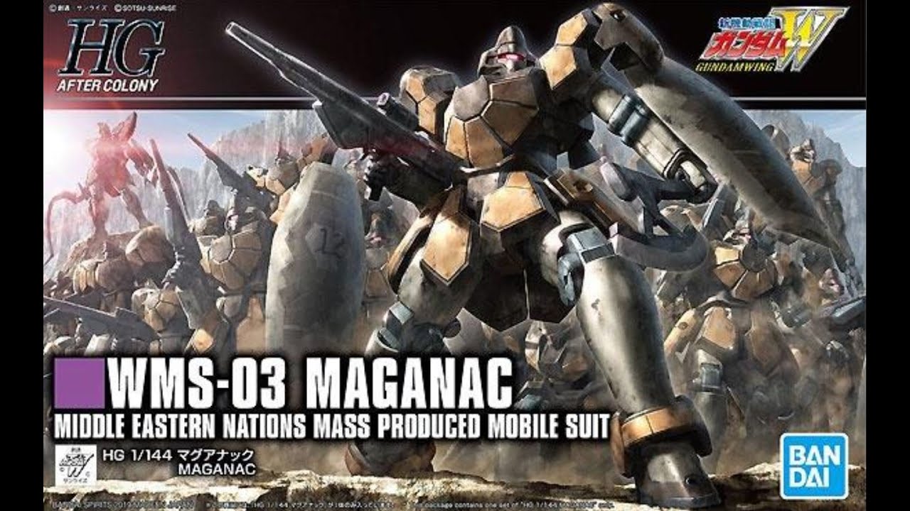HG Maganac | Speed Build | Gundam Wing | Casual Assembly