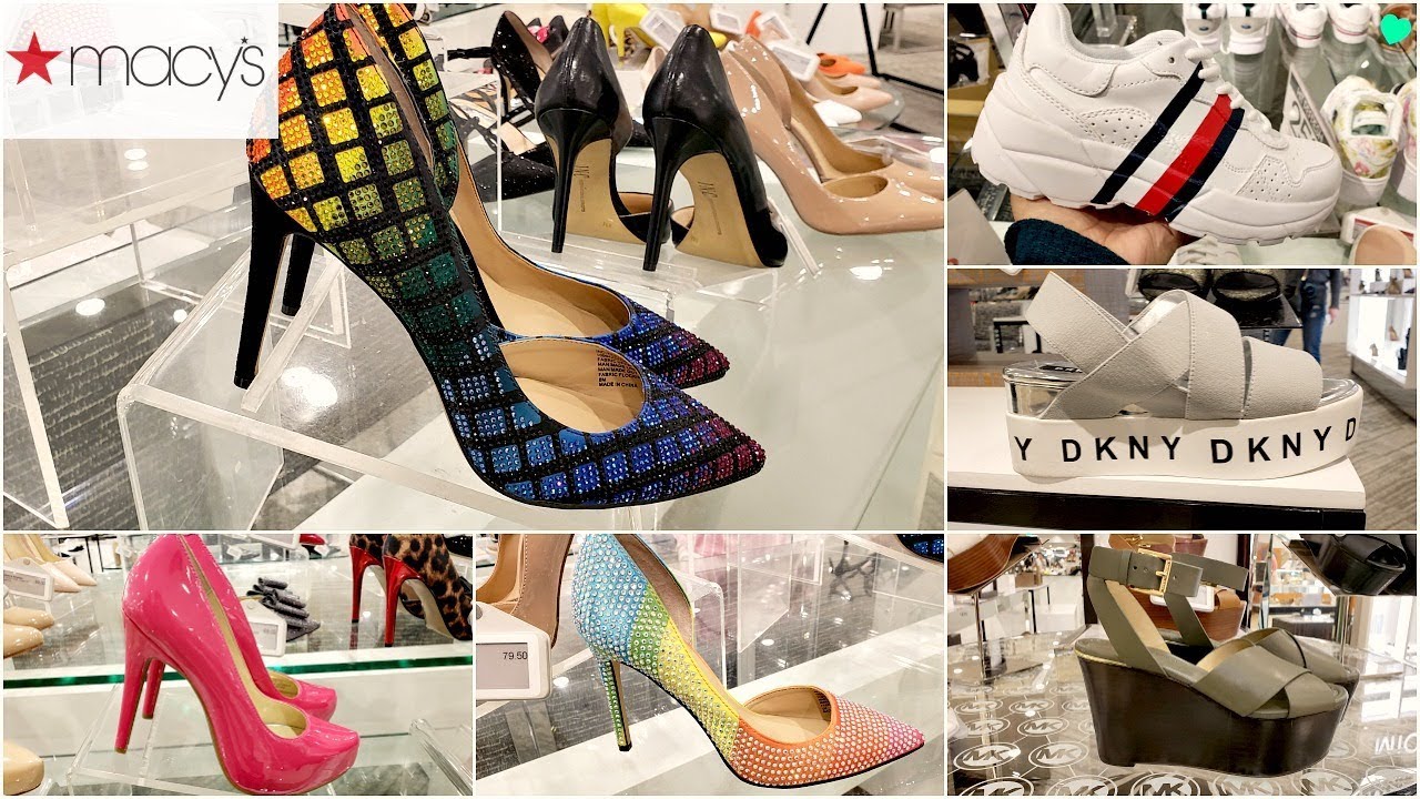 MACY'S SHOE'S SHOP WITH ME HEELS THALIA SODI JESSICA SIMPSON CALVIN KLEIN GLAM 2019