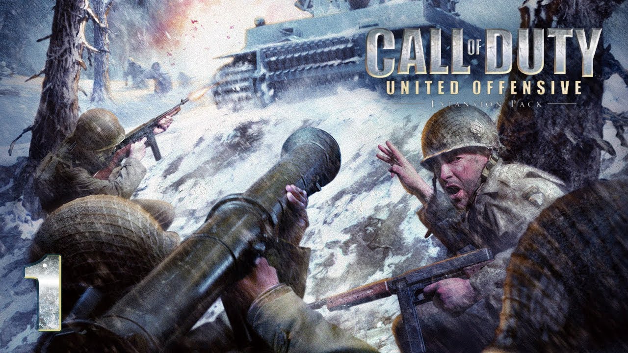 Call of Duty: United Offensive - HD Walkthrough Part 1 - Battle of the Bulge