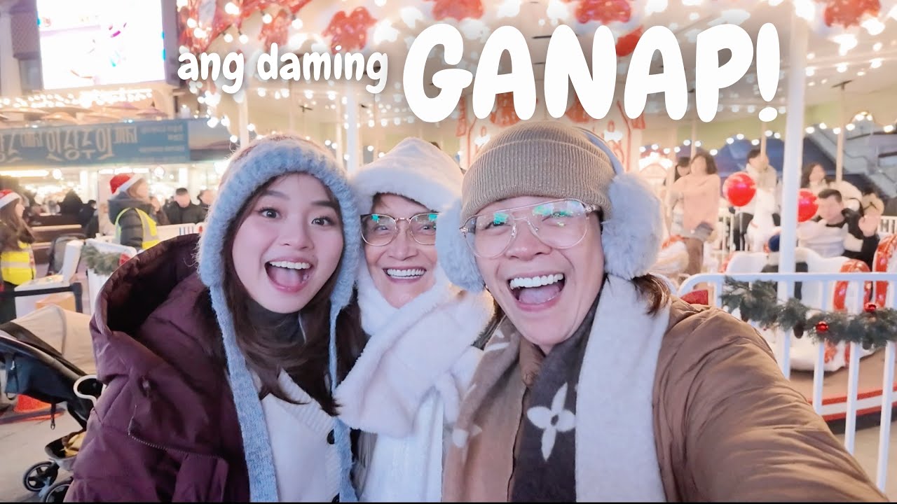 Korea Vlog: First gala, Christmas markets, atbp!   Mommy Haidee Vlogs