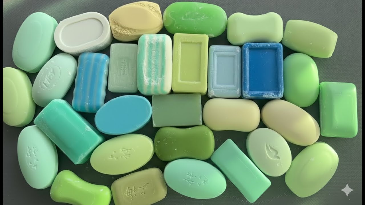 ✨🤩Relaxing ASMR SOAP•Cutting Dry Soap•Bundle of mix colourful ✨ soap & cutting asmr