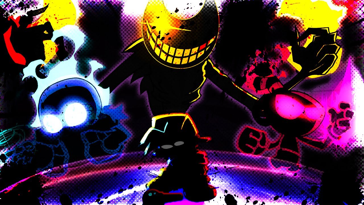 POWRACA NAJSILNIEJSZE TRIO! CUPHEAD, SANS I BENDY - FRIDAY NIGHT FUNKIN' - VS INDIE CROSS [HARD] PL