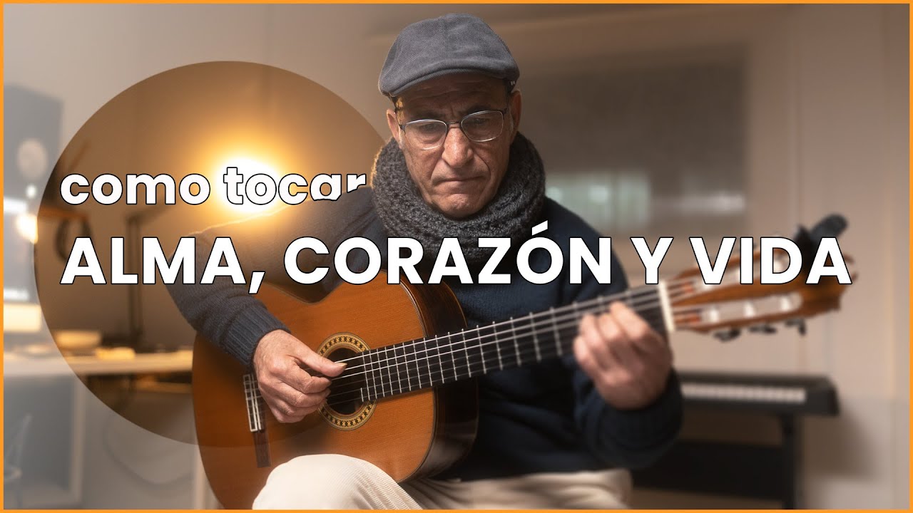 Como tocar ALMA CORAZÓN Y VIDA en Guitarra 🎸 |  Un HIMNO Peruano