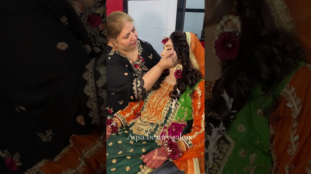 Mehndi bride by aqsa beauty salon 