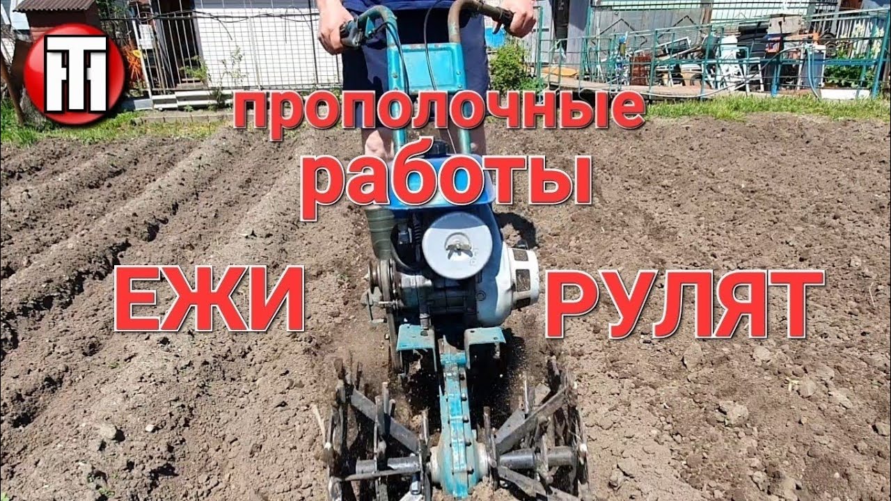 Прополка, картофеля《ЕЖАМИ》Робокрот рулит!!! 08.06.2022г.