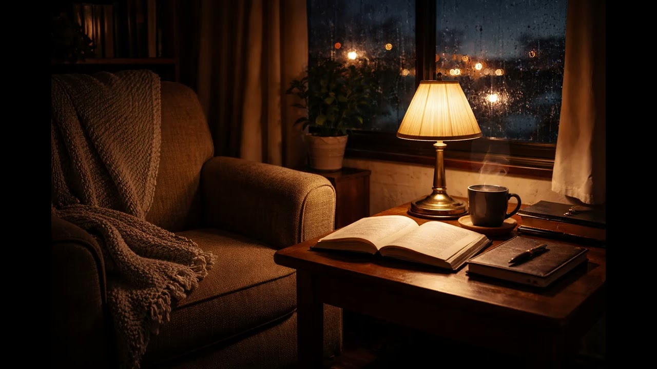 Cozy Lofi Rain ☕☔ Reading, Writing & Studying • 30 Min Mix