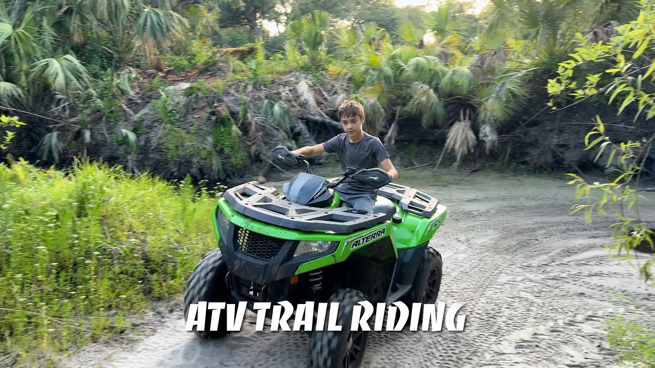 Riding Florida trails. May, 5th