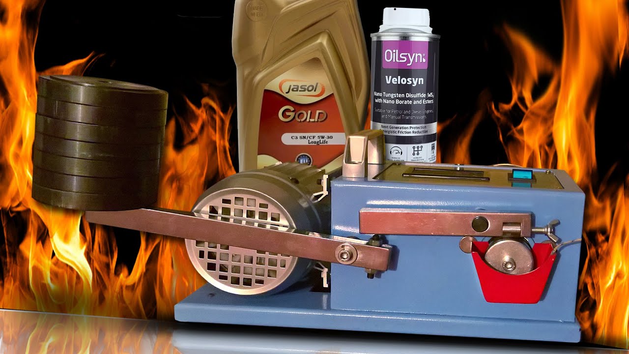 Oilsyn Velosyn + Jasol Gold 5w30 Test dodatk&oacute;w do oleju 100&deg;C Piotr Tester