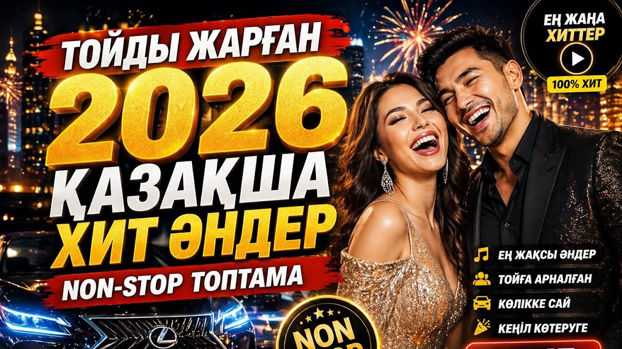 42 МИНУТ ТОЙДЫ ЖАРАТЫН ХИТТЕР 💣 | Қазақша NONSTOP 2026