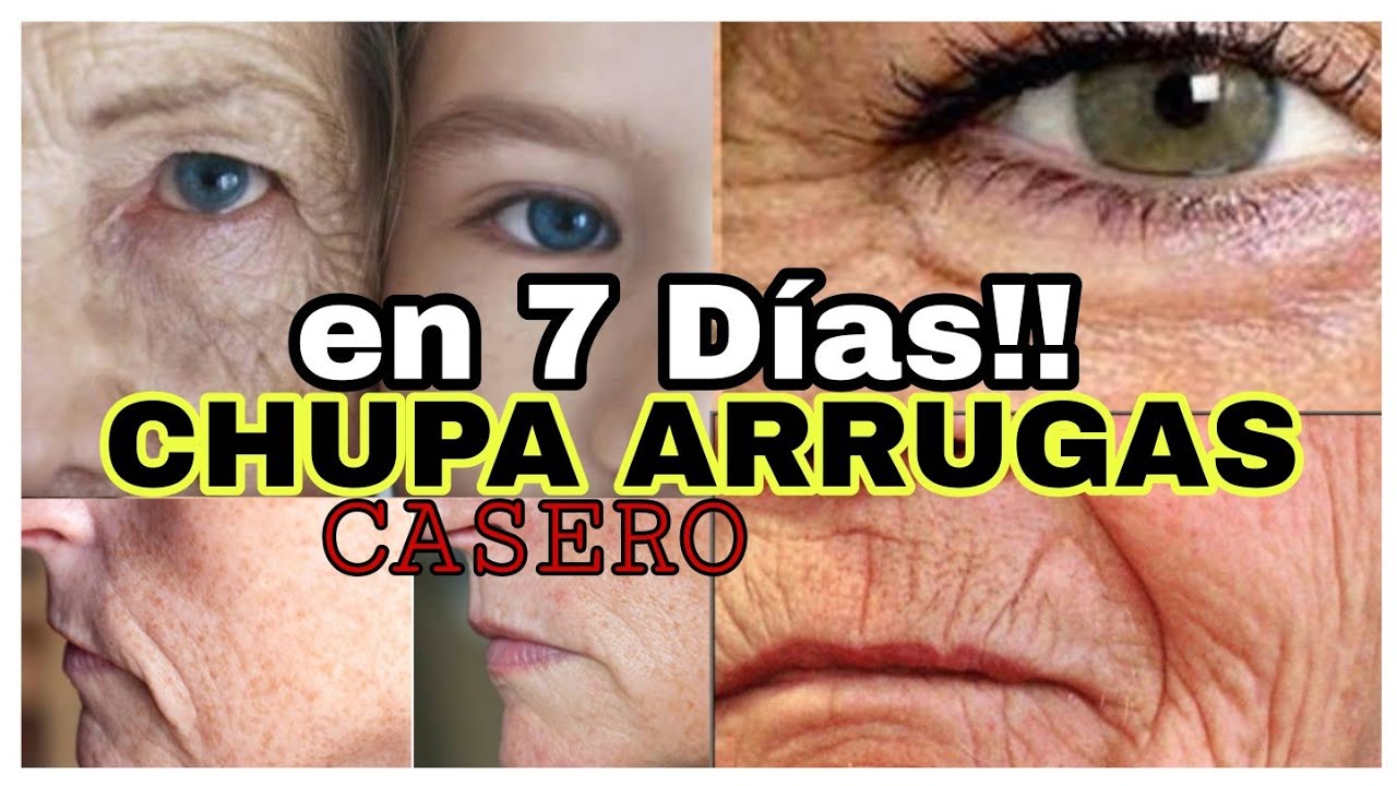 QUITA ARRUGAS Y SURCOS MARCADOS EN TU ROSTRO CON INGREDIENTES CASEROS