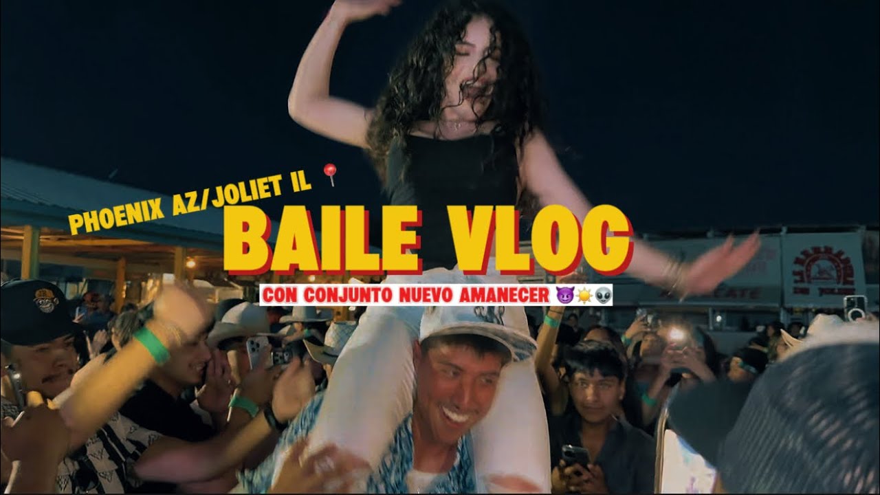 Baile vlog con conjunto nuevo amanecer 