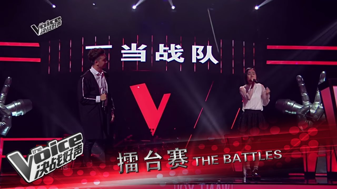 Rax王郑浚仁 vs. Annabella蔡咏琪《狂风里拥抱》擂台赛 | The Voice 决战好声 2017