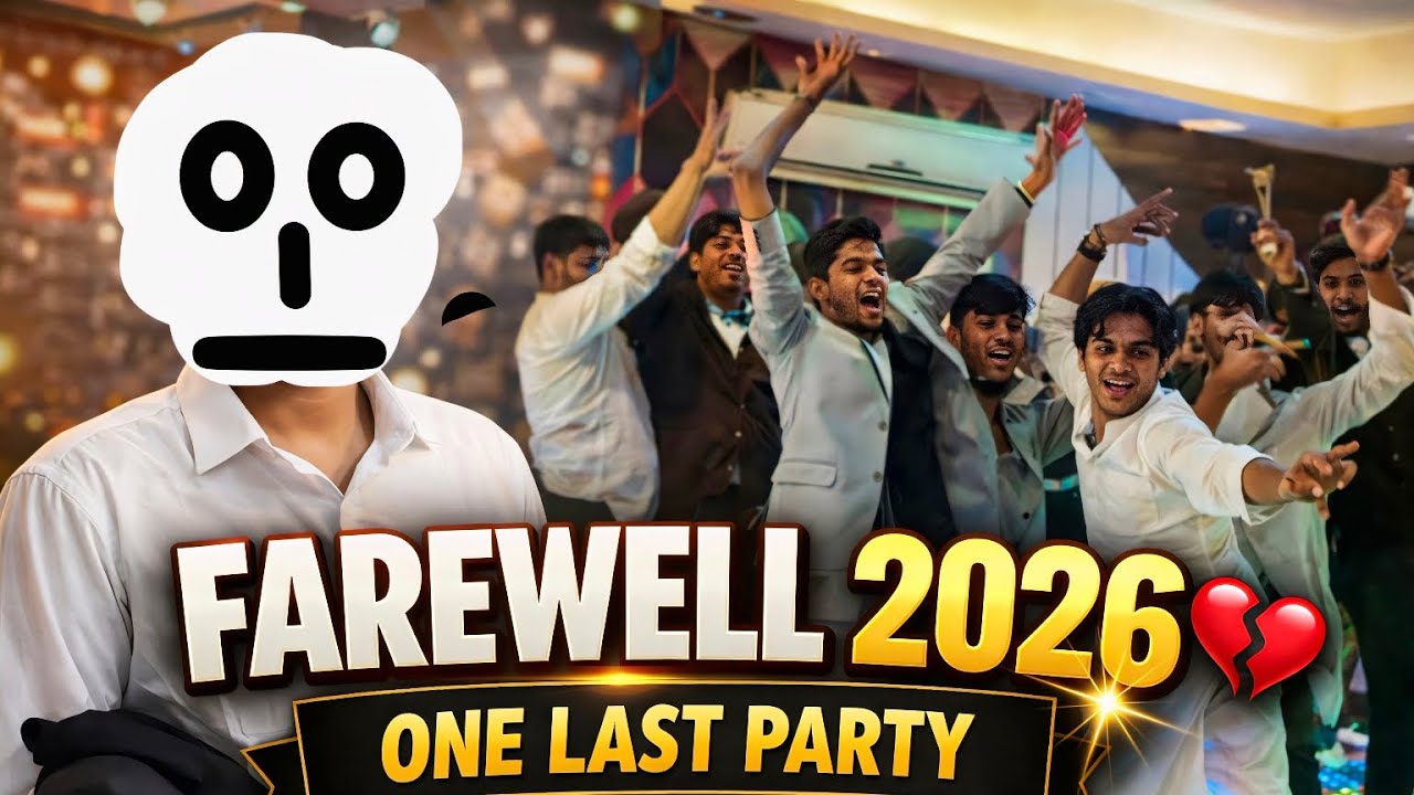 #part1 Farewell Party 2026 | One Last Celebration 🎉Goodbyes, Memories & Smiles Memories.  