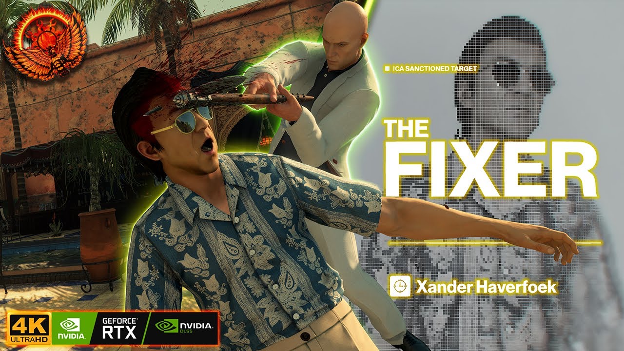 Hitman 3™ WoA - The Fixer [Elusive Target] w/ Battle Axe | Silent Assassin | Suit Only