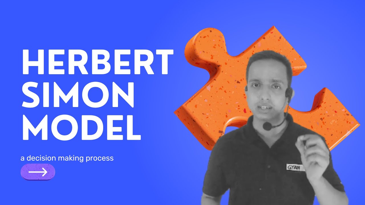 Herbert Simon Model of Decision Making Explained !!