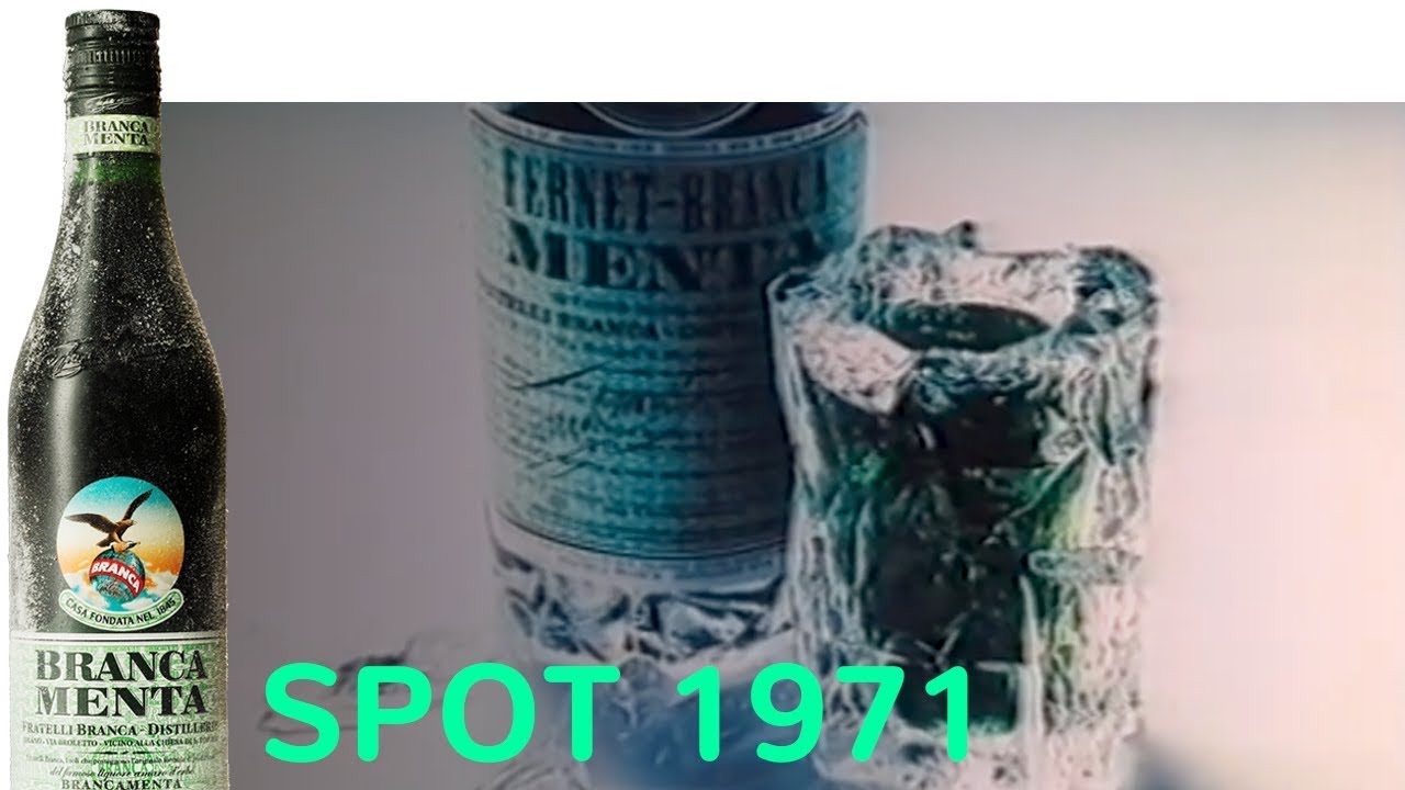 Brancamenta, il bicchiere di ghiaccio | Spot Brancamenta 1971