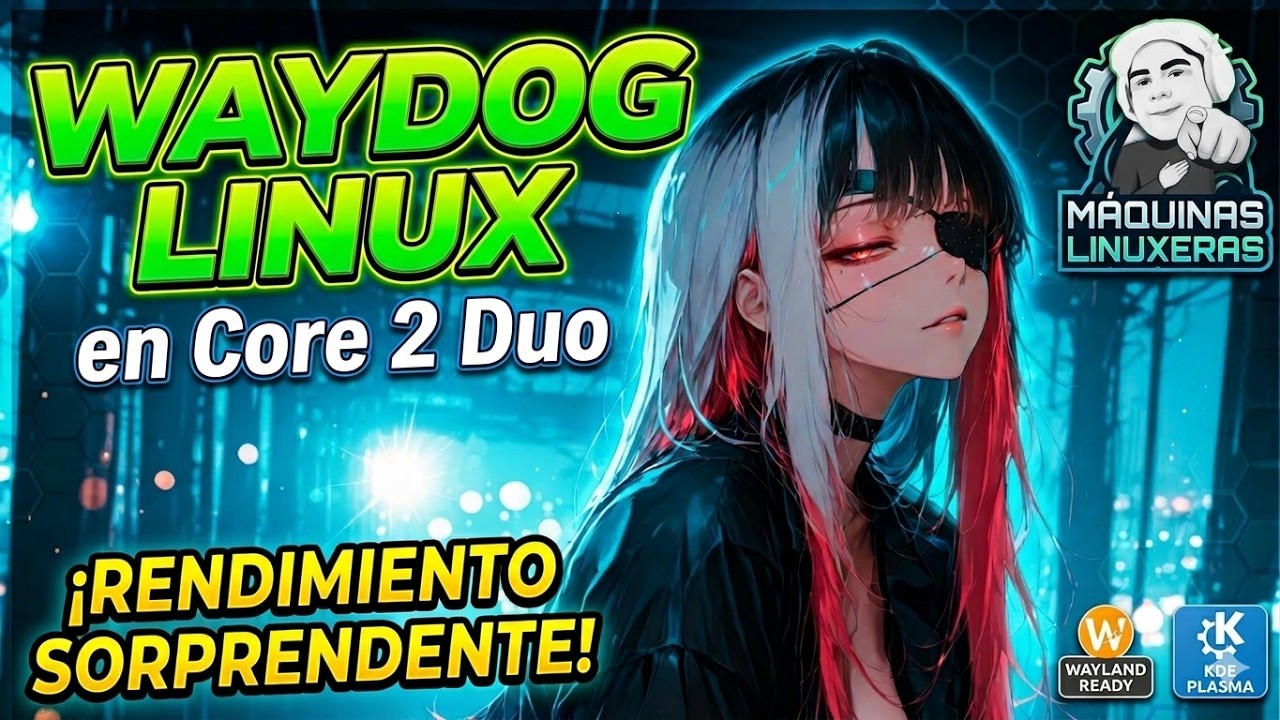 &iquest;A&uacute;n sirve? HP DV4 (Core 2 Duo) con Waydog Linux en 2026: &iexcl;Sorprendente!