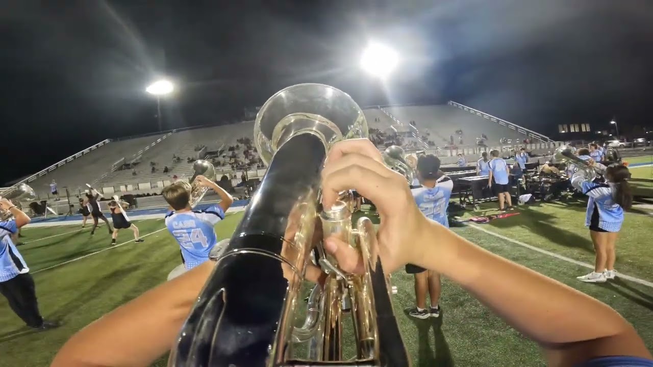 Cass high school 2024 euphonium cam (neon dystopia)