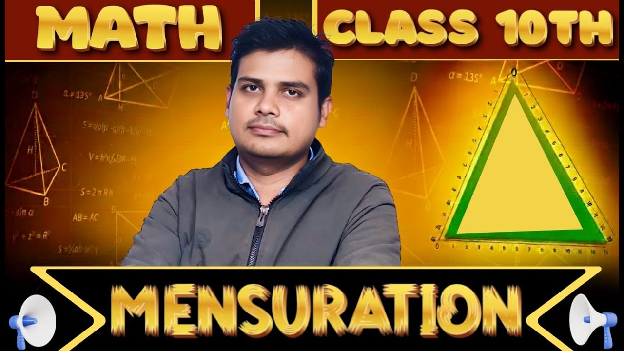 Class - 10th | क्षेत्रमिति | Math | NCERT Ex. 13.1 | Crash Course |  Bihar Board Exam 2026