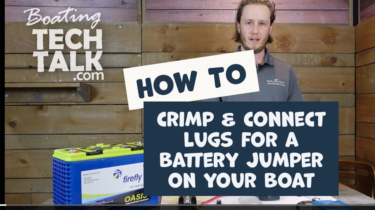 How to Make a Battery Cable for Your Boat