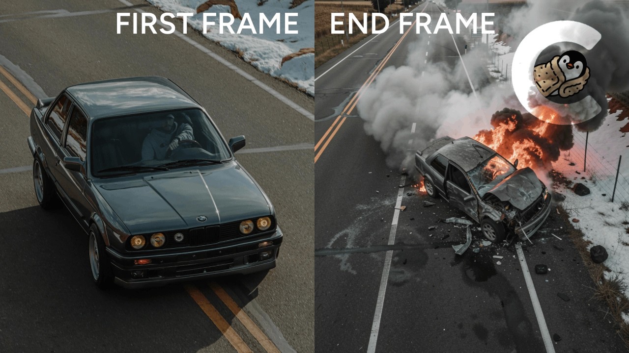 Wan 2.2 I2V First Frame or Last Frame or Both! ComfyUI Workflow