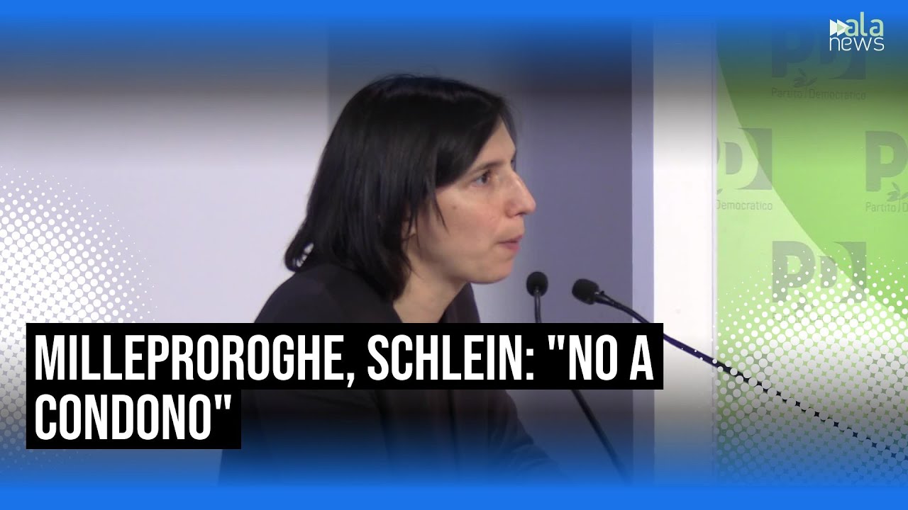 Milleproroghe, Schlein: 