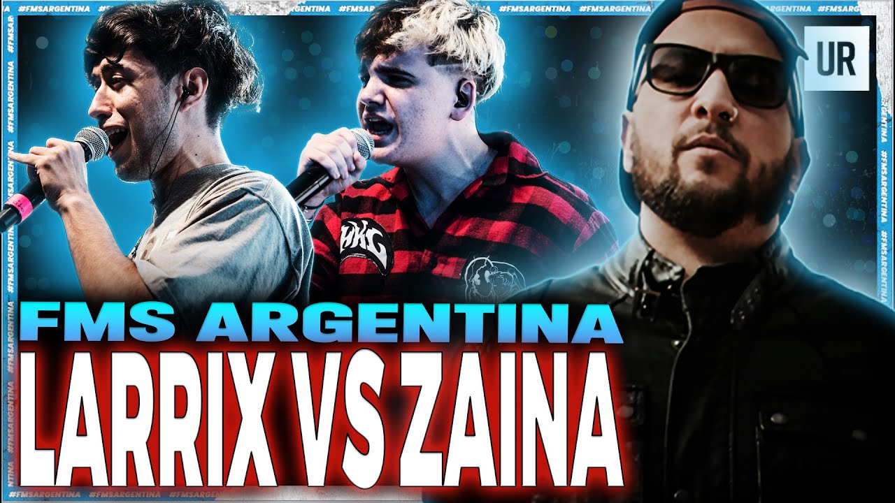 😱 ZAINA LE QUITÓ LO INVICTO A LARRIX (en FMS) | PIEZAS Y FORCE REACCIONAN A LARRIX VS ZAINA