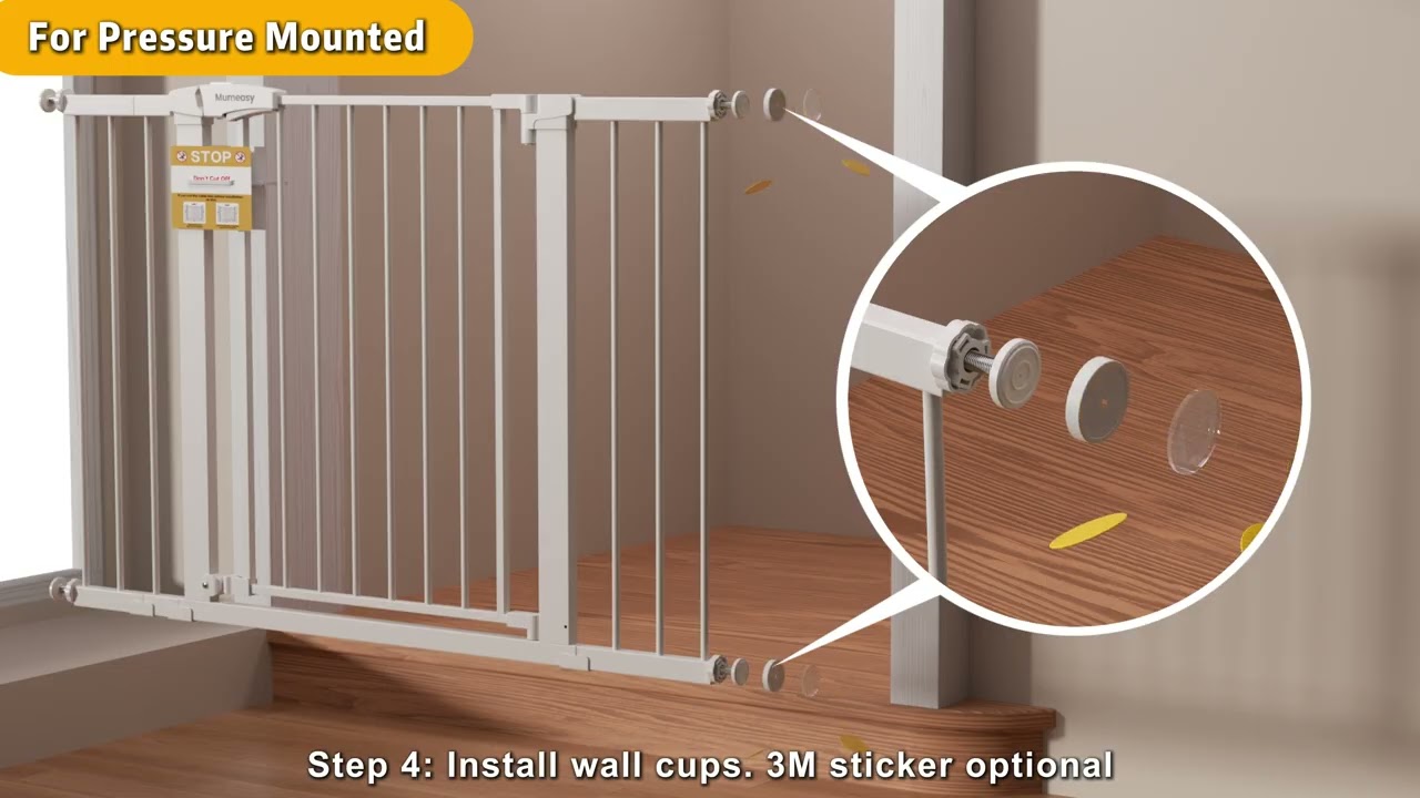 Mumeasy BG-01 Safety Gate Installation Instructions