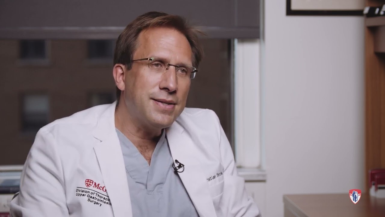 Patient Care at the Division of Thoracic and Upper GI Surgery, Dr. Christian Sirois